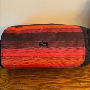 Thirty-One Bleacher Blanket in the Ombré Stripe pattern  EUC